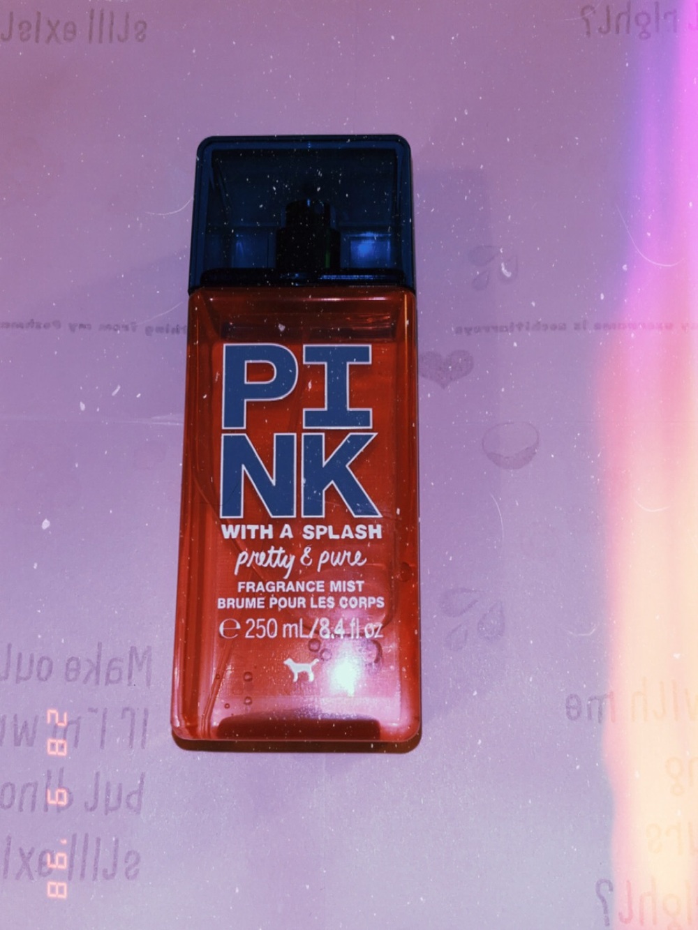 Pretty & Pure VS Pink fragrance mist